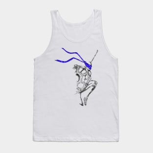 Blue Ninja Tank Top